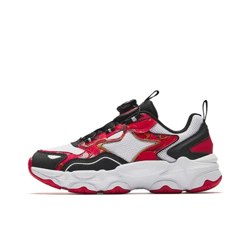 Antakids Дышащий Легкий Амортизация Низкий Топ KIDS Lifestyle Shoes Anta Белый Черный Классический Красный Подростки