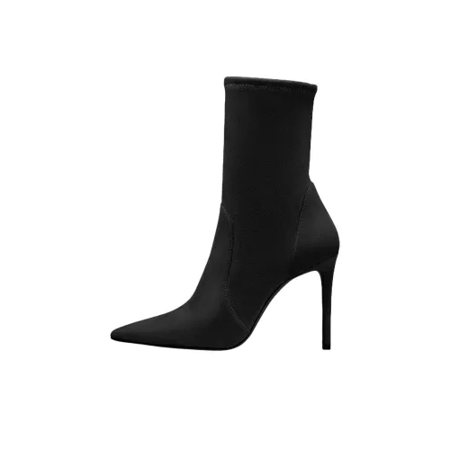 Stuart Weitzman SW Пава Ботильоны 10 см Женские Черные