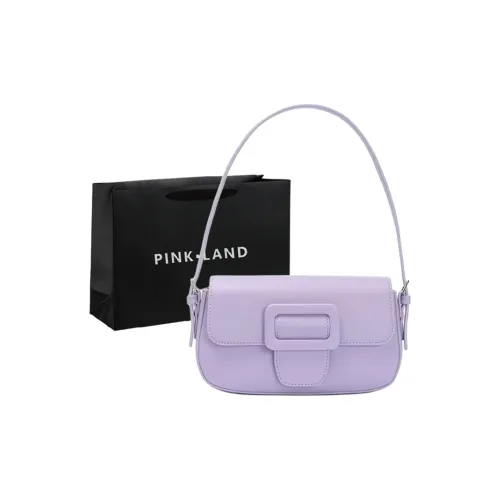 PINK·LAND ПУ (полиуретан) Сумка через плечо Женская