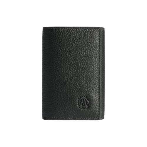 Dunhill GRAIN LEATHER Key Pouch Мужской Черный
