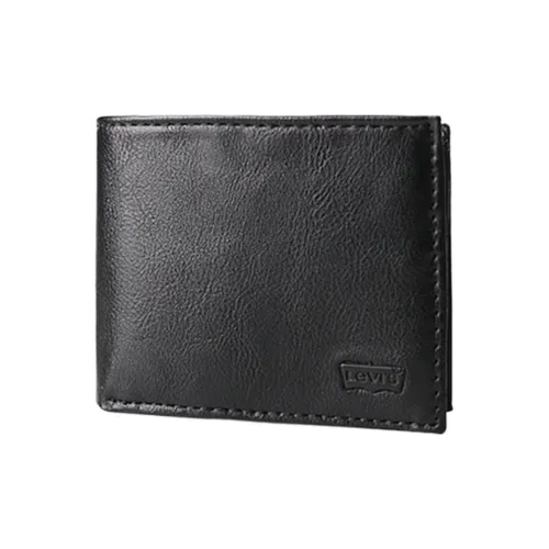 Levi's Кошелек из коровьей кожи Мужской Черный