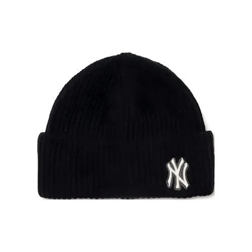 MLB Акриловые шапки-бини унисекс черного цвета