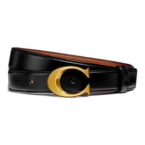 COACH Ремни из коровьей кожи для женщин