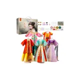 (Элегантная Шкатулка) Процветание Династии Тан - Включает 5 Наборов Одежды + 5 Скелетов Манекенов