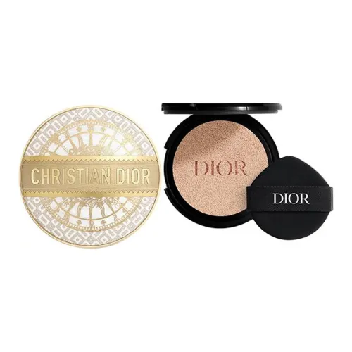 DIOR Роскошное золото Внешняя упаковка с мягким блестящим покрытием воздушные подушки корректирующий тон кожи 13 г