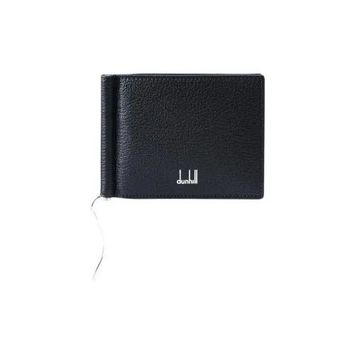 Dunhill Кошелек из козьей кожи Мужской Черный