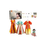 (Элегантная коробка) Сияние династии Тан - консервированные наборы, которые можно собрать в 3 комплекта одежды + 3 модели скелетов + 1 модель человека