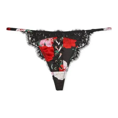 Victoria's Secret 24 BIG Show Коллекция VERY Сексуальное Нижнее белье Женское 1 Пачка Черная Подошва Цветочный Принт