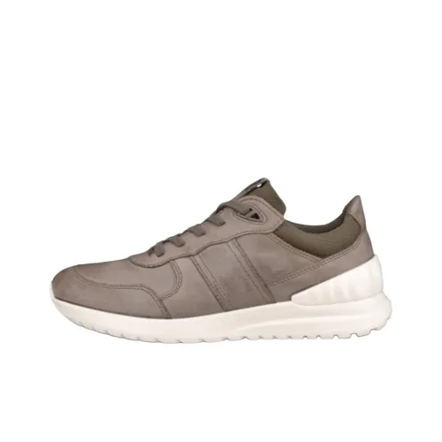 Ecco Casual Низкий Топ Серый Коричневый Мужской