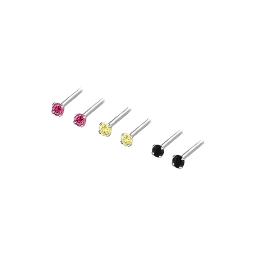 BLESSED BULLET Серьги-гвоздики из медного сплава женские