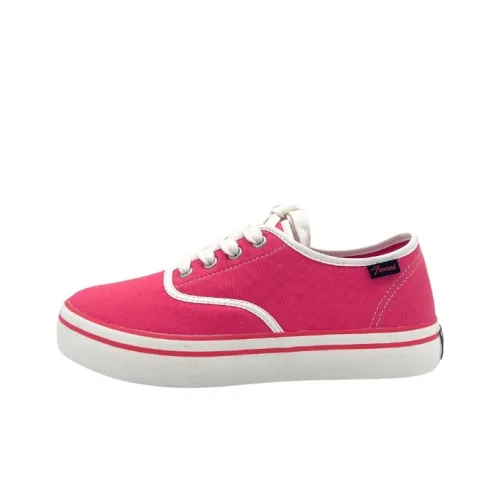 QIANJIN Low-Top Canvas Shoes Purple Pink Women's