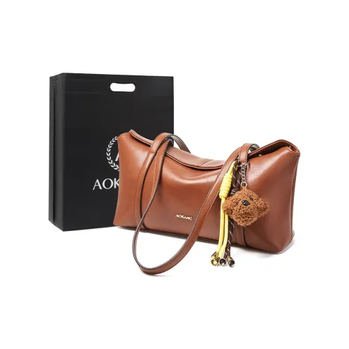 AOKANG Сумка через плечо из коровьей кожи сумка на плечо сумка через плечо большая женская золотисто-коричневый винтажный черный кофейный какао