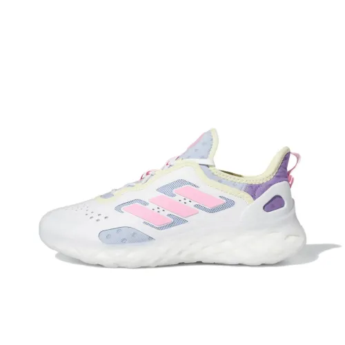 RICH MNISI Pride x Adidas Web Boost Slip Resistant Abrasion Resistant Low Top Casual Running Shoes Unisex White Blue