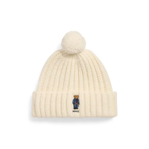 Polo Ralph Lauren Шерсть Нейлон Шапки-бини Женские Белые