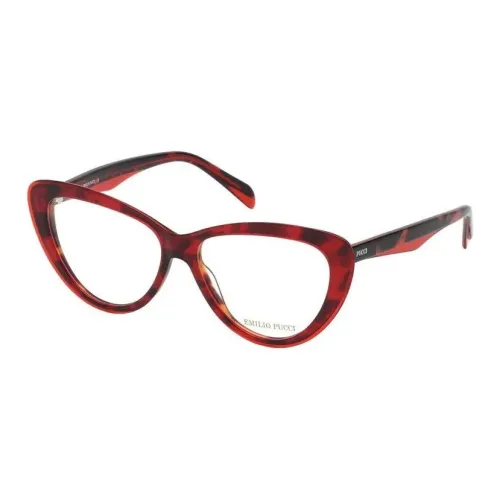EMILIO PUCCI Ацетатные оправы для очков "Кошачий глаз" Женские Красные