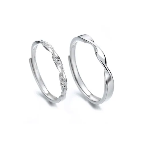 SKSW Сплав Циркон Кольца Унисекс