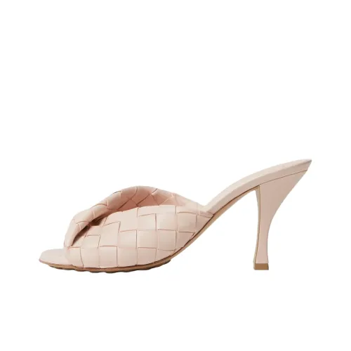 Bottega Veneta Blink Слипоны 8 см Женские Бежевые