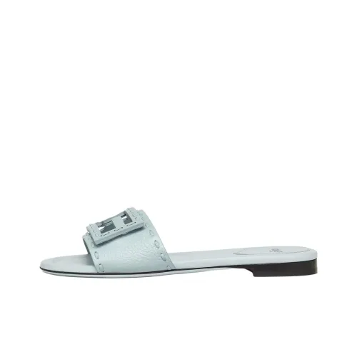 FENDI Baguette Слипоны Женские Светло-Синий