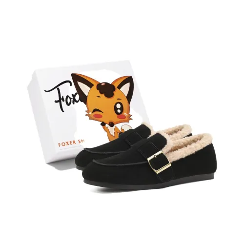 FOXER Обувь Birkenstock Женские Повседневные Туфли Низкий Каблук Женские Черные