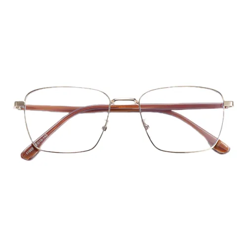 KELING Сплав Металл Квадрат Легкий Улучшенный Защита от синего света Линзы защиты глаз Унисекс Древесное зерно Золотая рамка