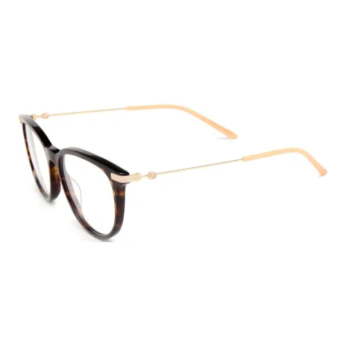 GUCCI Ацетат Оправы для очков с формой "Кошачий глаз" Детский Черепаховый