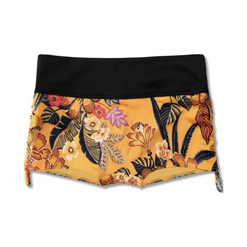 Victoria's Secret 1 Pack Желтый Цветочный Женские Боксер-шорты