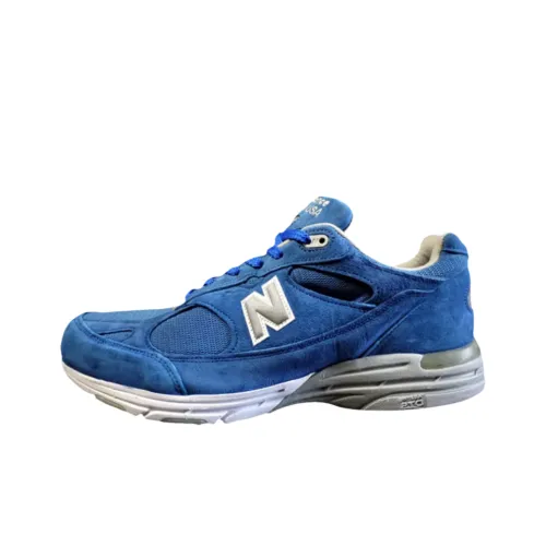 New Balance NB 993 Устойчивый к истиранию Низкий Топ Повседневные Беговые кроссовки Унисекс Синий