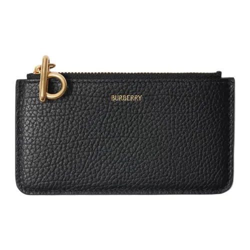 Burberry Футляр Для Карт Rocking Horse На Молнии​ Застежка-молния Пять Отделений Для Карт Вручную Прокрашенные Края