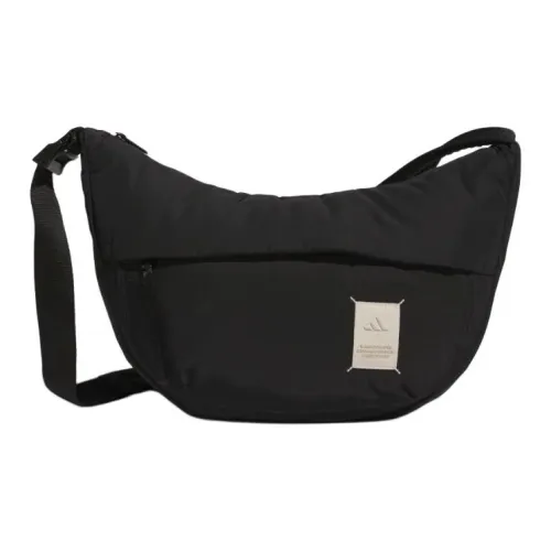 Adidas Переработанный полиэстер Сумка через плечо Женская Черная