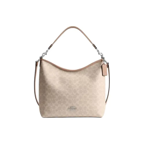 COACH Лорел Искусственная кожа Сумка через плечо Большая Женская Песочно-желтая