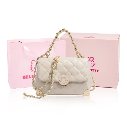 MESUCA Sanrio Hello Kitty Series PU (полиуретан) Ручная сумка Сумка через плечо Женская Коричневый Белый Черный