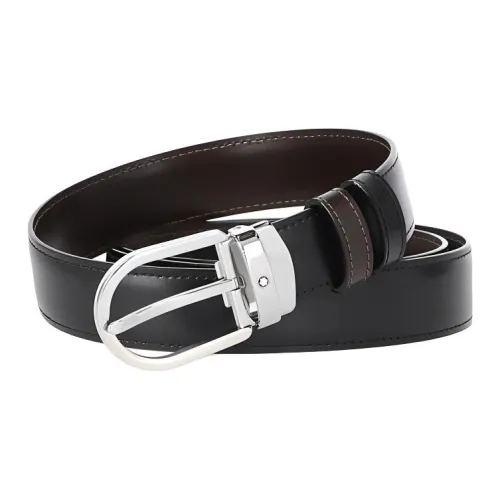 MONTBLANC Ремни из коровьей кожи для мужчин