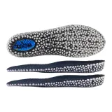 Черный [2 упаковки, 2,5 см] Воздушная амортизация, длина тела увеличивается | Удобный