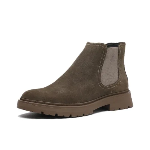 ELLE HOMME Ankle Длина (размер в длину) Челси Мужской CAMEL