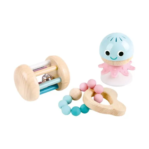 HAPE Успокаивающий колокольчик трехкомпонентный набор зубная паста парафин развивающие игрушки