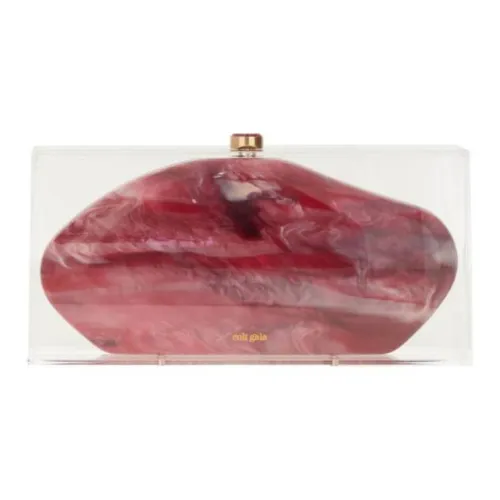 CULT GAIA Акриловый клатч Женский Белый и Павлин Розовый