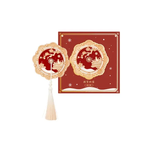 Gongtingbaobei Дворцовый Снег Ручное Зеркальце Карманное Зеркало Музей Культурной Творчести Мерч по IP