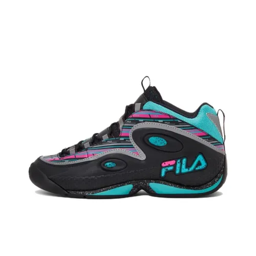 FILA Grant Hill 3 MID Топ Повседневная обувь Мужской Черный