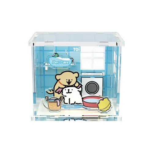 TOI Мальтезе Часть Time Журнал Акрил Пазл Слепые коробки Один Mystery Коробка Целая коробка 6 шт