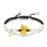 Милый браслет с щенком [черный]