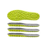 Зеленый Серый [2 упаковки, 1,5 см] Флисовая подкладка, термический | Устойчивый к запахам, увеличение роста