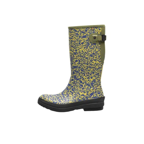 BOGS Водонепроницаемые и противоскользящие резиновые сапоги женские желтые