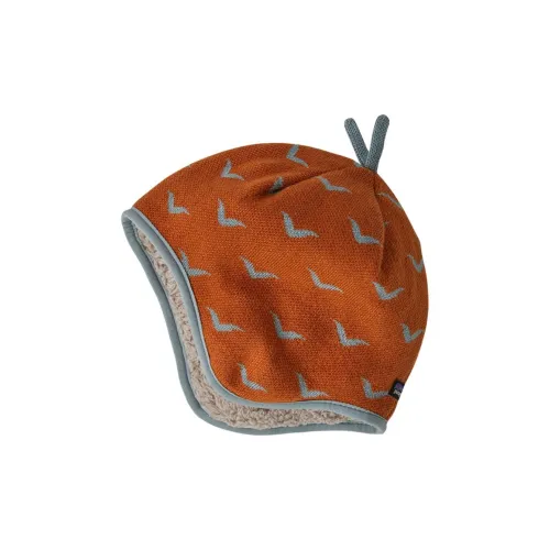 Patagonia Переработанный полиэстер флис эластан Шапки и кепки Унисекс Оранжевый Синий