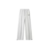 Вересковый белый цвет [Черная вышивка]