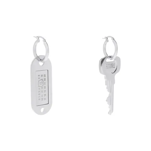 MM6 Maison Margiela Брассовые серьги Женские