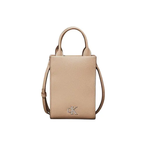 CALVIN KLEIN Полиэстер Сумка через плечо Сумка Мини Женская Керамика Цвет
