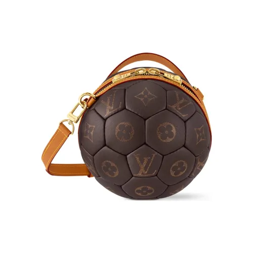 LOUIS VUITTON Сумка через плечо из коровьей кожи женская коричневая