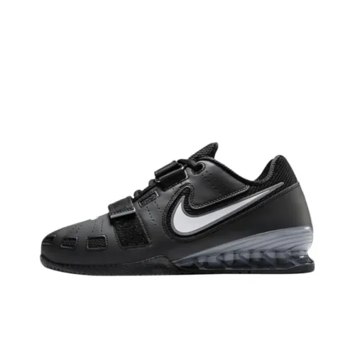 Nike Romaleos 2 Slip-Resistant Abrasion-Resistant Low-Top Training Shoes Unisex Black Найк Ромалео 2 противоскользящие устойчивые к истиранию низкие кроссовки для тренировок унисекс черные