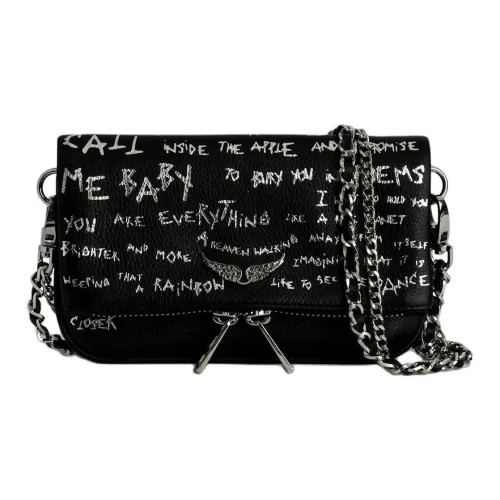 Zadig Voltaire Клатч Сумка через плечо Мини Женская Черная