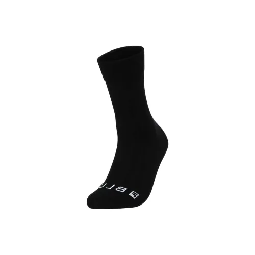 FILA 1 Pack Глубокий Черный BK Мужские Носки до Колена